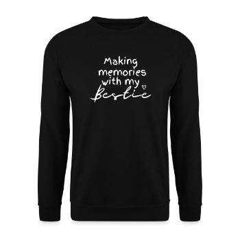 Scénario manuscrit de Bestie Memories - Sweat-shirt Unisexe - noir - Devant - Alina (178cm) & Michal (187cm)