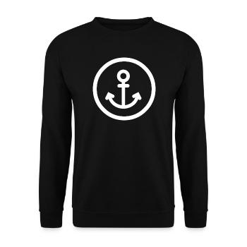 Voile - Sweat-shirt Unisexe - noir - Devant - Alina (178cm) & Michal (187cm)