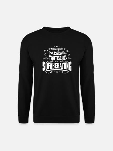 Taktische Sofaberatung - Unisex Pullover - Schwarz