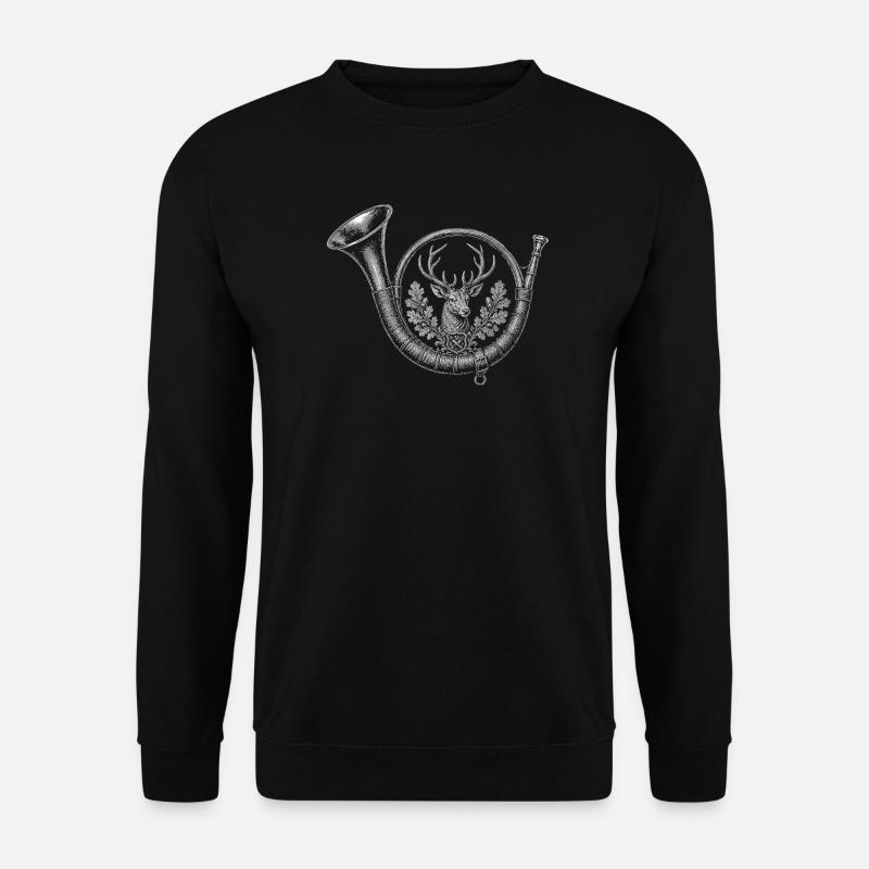 bugle - Unisex Sweatshirt - black