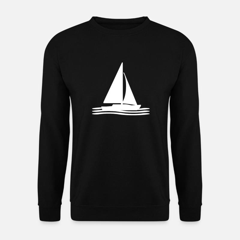 Segeln - Unisex Pullover - Schwarz