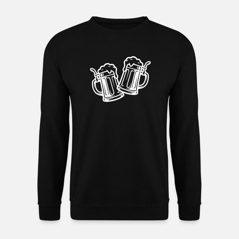 Bier Prost Symbol - Unisex Pullover - Schwarz