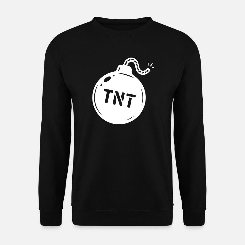 Bombe TNT Symbol - Unisex Pullover - Schwarz