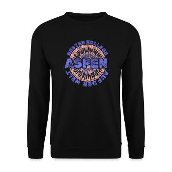 Staff Aspen - Unisex Sweatshirt - black - Front - Alina (178cm) & Michal (187cm)