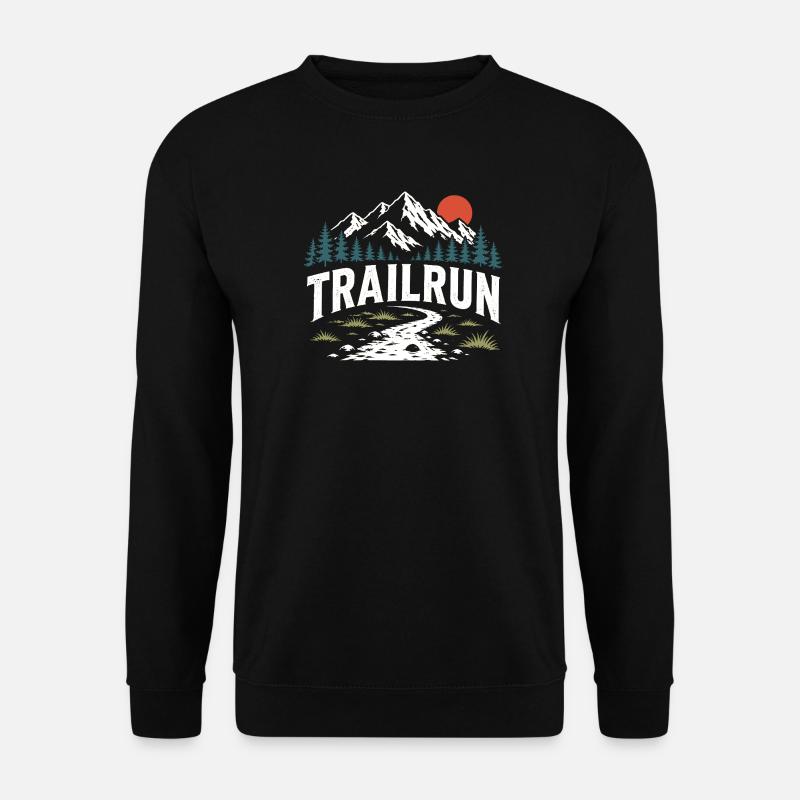 Trail Run - Unisex Sweatshirt - black