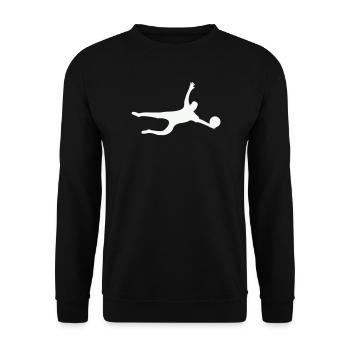 Gardien de but Dynamic Sport Silhouette - Sweat-shirt Unisexe - noir - Devant - Alina (178cm) & Michal (187cm)