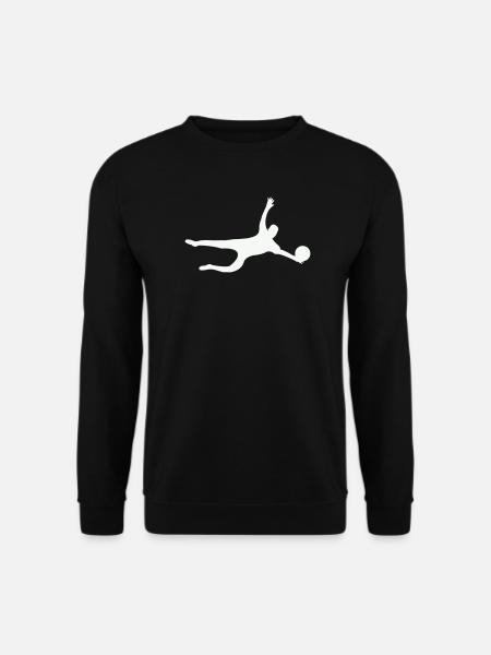 Dynamic Sport Silhouette Goalkeeper - Unisex Sweatshirt - black