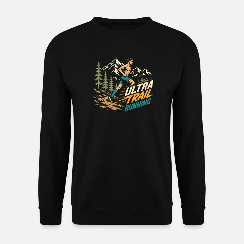 Ultra-Trailrunning - Unisex Pullover - Schwarz