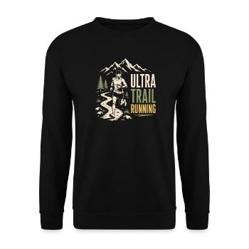 Ultra Trail Running - Sweat-shirt Unisexe - noir - Devant - Alina (178cm) & Michal (187cm)