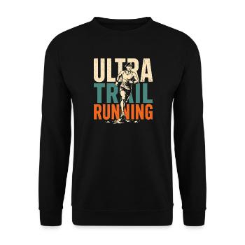 Ultra Trail Running - Sweat-shirt Unisexe - noir - Devant - Alina (178cm) & Michal (187cm)