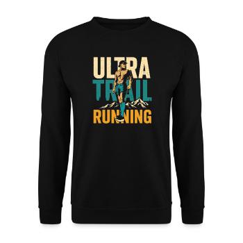 Ultra Trail Running - Sweat-shirt Unisexe - noir - Devant - Alina (178cm) & Michal (187cm)