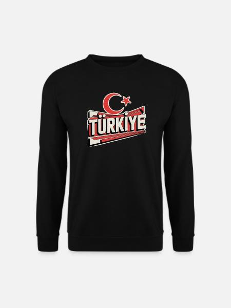 Turkey - Unisex Pullover - Schwarz