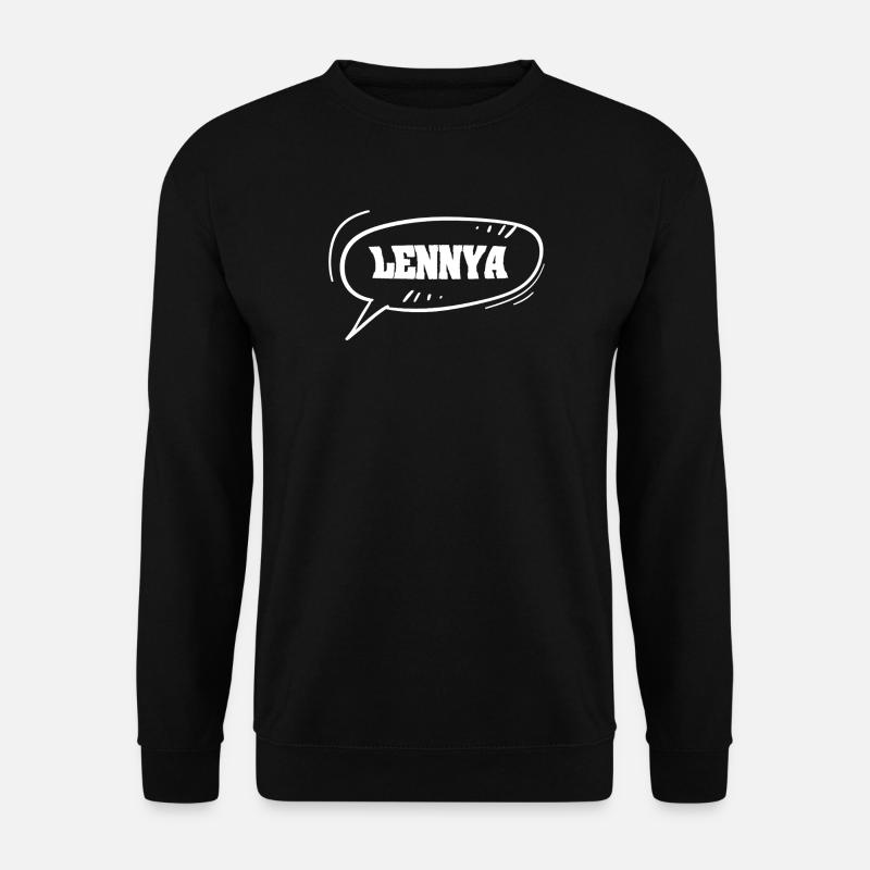 Comic Lennya - Unisex Pullover - Schwarz