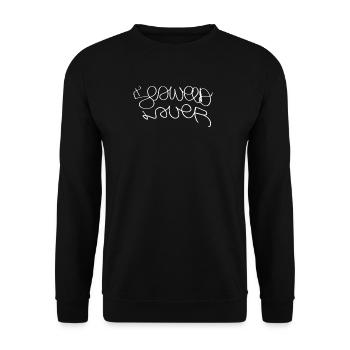 Geschenkidee für Algenliebhaber - Unisex Pullover - Schwarz - Vorne - Alina (178cm) & Michal (187cm)