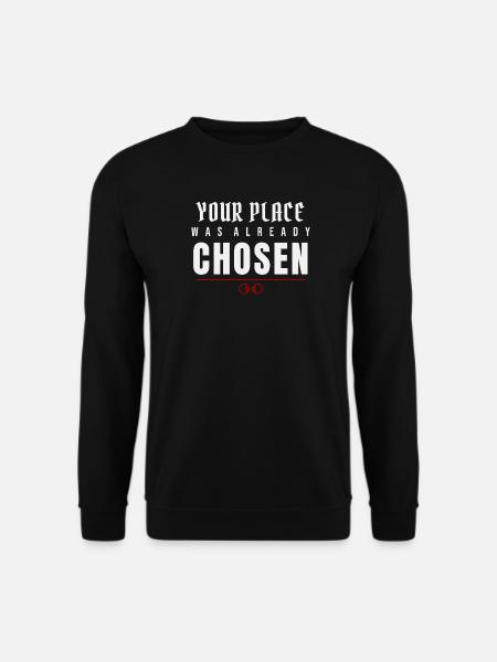 Dein Platz war bereits gewählt – Machttausch - Unisex Pullover - Schwarz