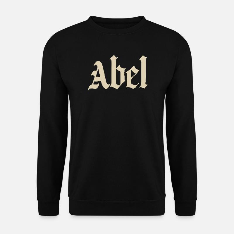 Abel Gothic Script - Unisex Pullover - Schwarz