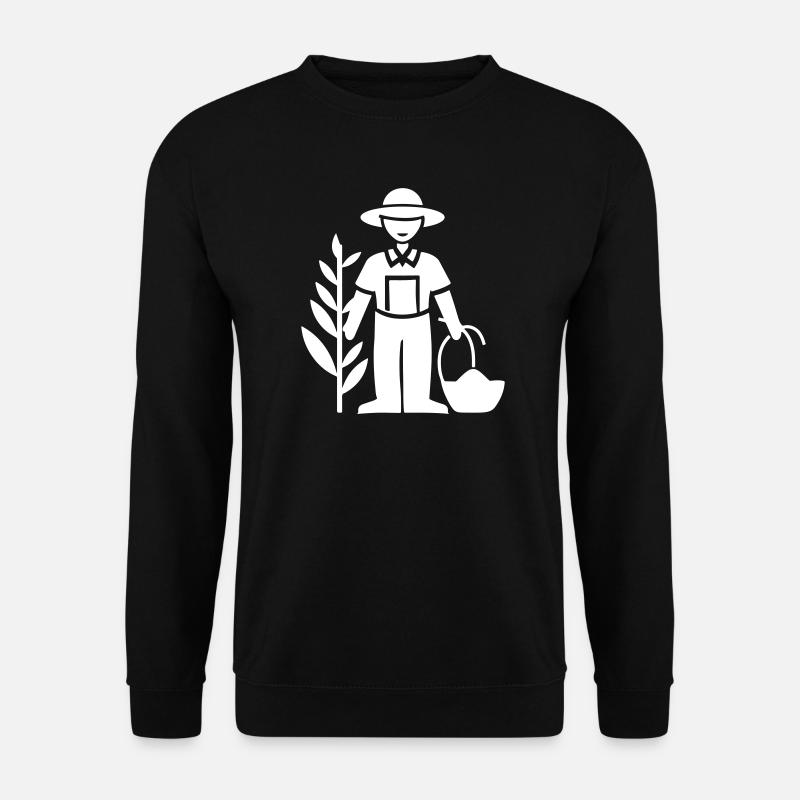 Farmer Bauer - Unisex Pullover - Schwarz