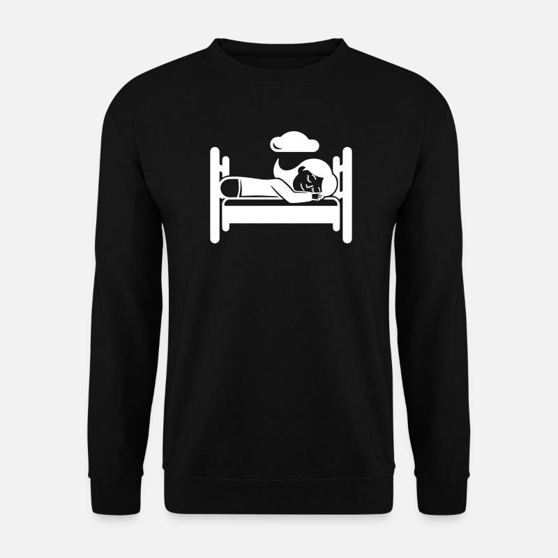 Sleeping Tired - Unisex Sweatshirt - black
