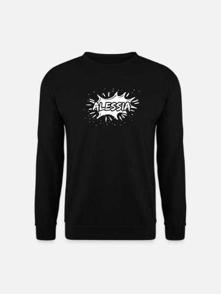 Geschenk Alessia - Unisex Pullover - Schwarz