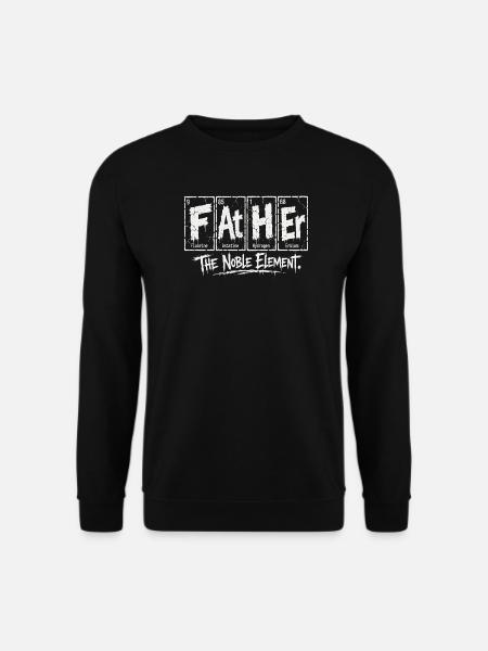 Père – L’Élément Noble - Sweat-shirt Unisexe - noir