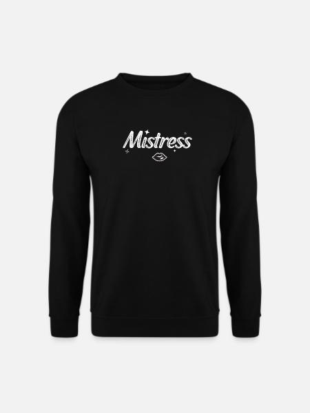 Mistress Pin-Up Logo - Unisex Sweatshirt - black