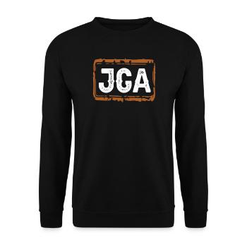 Enterrement de vie de garçon - Sweat-shirt Unisexe - noir - Devant - Alina (178cm) & Michal (187cm)