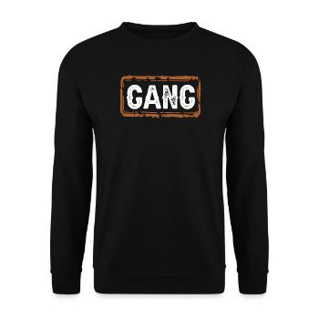 gear - Unisex Sweatshirt - black - Front - Alina (178cm) & Michal (187cm)