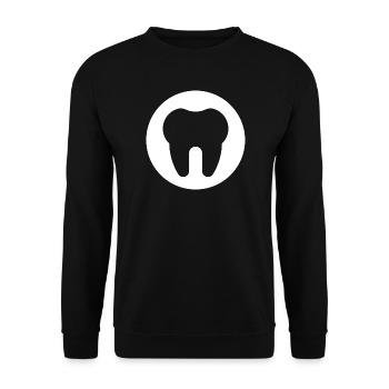 Dentiste, dentiste, cabinet dentaire - Sweat-shirt Unisexe - noir - Devant - Alina (178cm) & Michal (187cm)