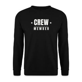 Festival de l’événement du personnel de l’équipe des membres d’équipe des étoiles - Sweat-shirt Unisexe - noir - Devant - Alina (178cm) & Michal (187cm)