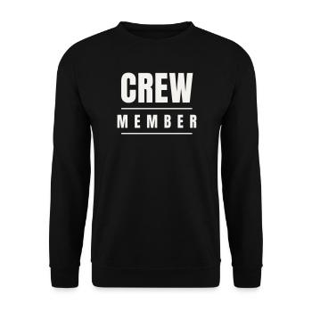 Membre de l’équipe Bold Team Équipe Événement Groupe d’Événement - Sweat-shirt Unisexe - noir - Devant - Alina (178cm) & Michal (187cm)