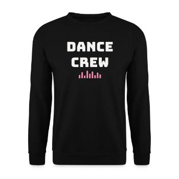 Dance Crew Tanz Team Hip Hop Gruppe Streetdance - Unisex Pullover - Schwarz - Vorne - Alina (178cm) & Michal (187cm)