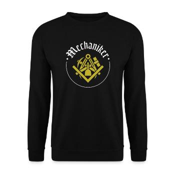 Mechanic Guild Signs - Unisex Sweatshirt - black - Front - Alina (178cm) & Michal (187cm)