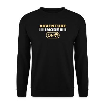 Mode aventure sur Randonnée Montagne Alpinisme - Sweat-shirt Unisexe - noir - Devant - Alina (178cm) & Michal (187cm)