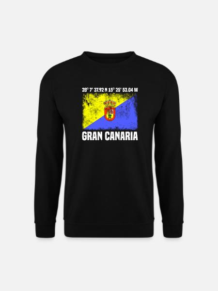 Inseltrip Gran Canaria - Unisex Pullover - Schwarz