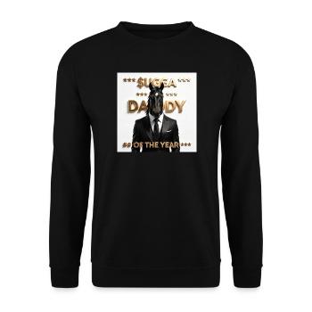 Sugga Daddy Horse Couture - Sweat-shirt Unisexe - noir - Devant - Alina (178cm) & Michal (187cm)