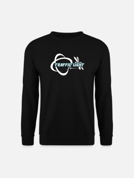 Traffic Light Fusion Logo - Unisex Sweatshirt - black