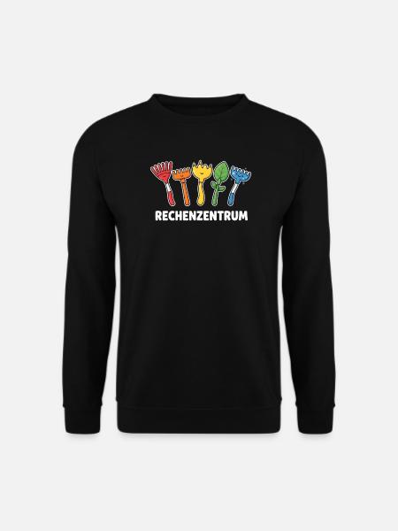 Rechenzentrum Gärtner Garten Gartenarbeit - Unisex Pullover - Schwarz