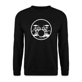 Trapset - Unisex Sweatshirt - black - Front - Alina (178cm) & Michal (187cm)