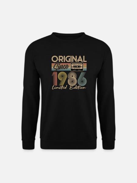 40th birthday, 40 years - Unisex Sweatshirt - black