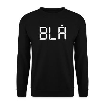 Blau - LCD - Unisex Pullover - Schwarz - Vorne - Alina (178cm) & Michal (187cm)