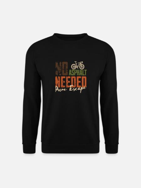 No Asphalt Needed Escape - Unisex Sweatshirt - black