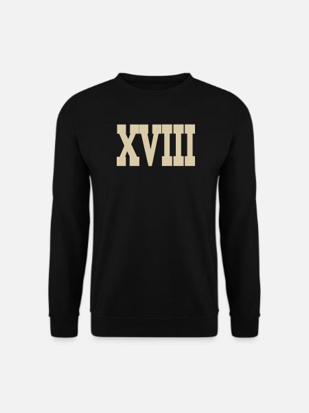 Roman numerals - Unisex Sweatshirt - black