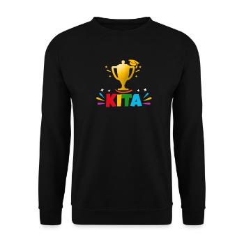 Crèche - Sweat-shirt Unisexe - noir - Devant - Alina (178cm) & Michal (187cm)