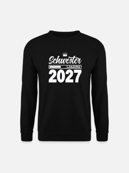Schwester Loading 2027 - Unisex Pullover - Schwarz