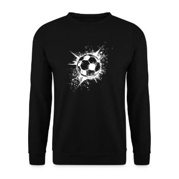 Football Splash - Sweat-shirt Unisexe - noir - Devant - Alina (178cm) & Michal (187cm)