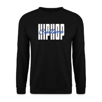 Hip Hop Culture - Unisex Sweatshirt - black - Front - Alina (178cm) & Michal (187cm)