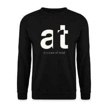 art - Est un état d’esprit - Sweat-shirt Unisexe - noir - Devant - Alina (178cm) & Michal (187cm)