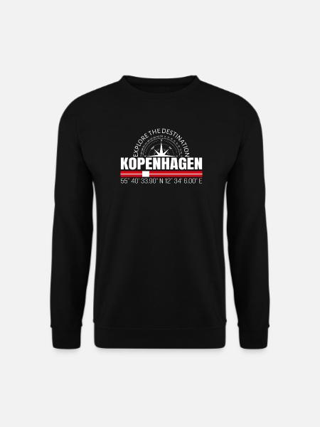 Copenhagen - Unisex Sweatshirt - black