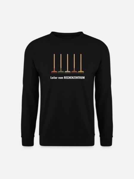 Rechenzentrum Gärtner Garten Gartenarbeit - Unisex Pullover - Schwarz