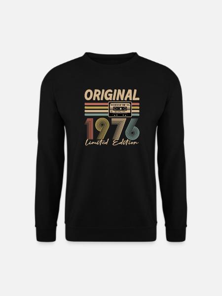 50. Geburtstag, 50 Jahre - Unisex Pullover - Schwarz